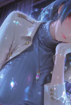 女友是高个子白毛眯眯眼女同对家里蹲